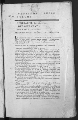 1782 (4 janvier)-1784 (2 décembre)