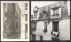 Angle 33 rue Briçonnet et rue du Poirier, côté sud ; 72 rue de la Paix.