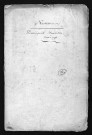 Naissances, mariages, décès, 1793-an X