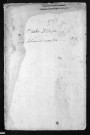 Collection du greffe. Baptêmes, mariages, sépultures, 1789-1791