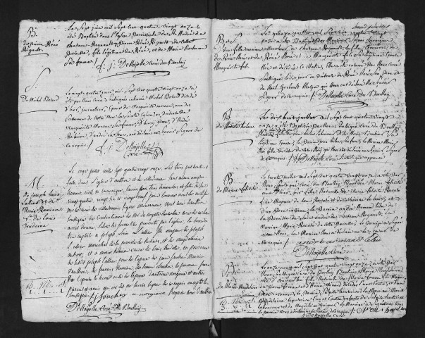 Collection du greffe. Baptêmes, mariages, sépultures, avril-décembre 1791
