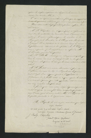 Procès-verbal de visite (17 mai 1836)