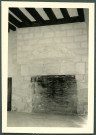 Château de Saché, salle du puits : cheminée restaurée.