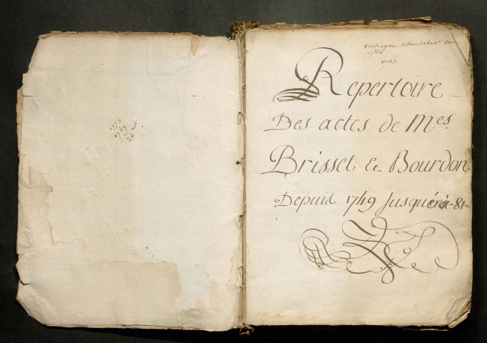 26 avril 1749-16 août 1775