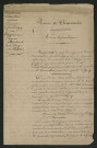 Procès-verbal de visite (30 avril 1850)