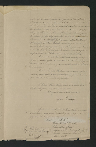 Procès-verbal de visite (31 mai 1849)