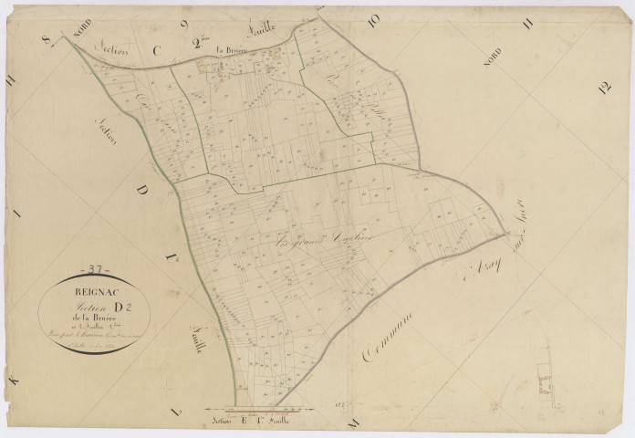 Section D2 de la Bruère