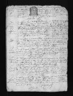 Collection du greffe. Baptêmes, mariages, sépultures, 1686-1687