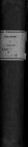 Collection communale. Baptêmes, 1656-1668 ; sépultures, 1659-1661 ; mariages, 1660-1663 ; sépultures, 1661-1664 ; mariages, 1663-1666 ; sépultures, 1665-1668 ; mariages, 1666-1667 ; baptêmes, mariages, sépultures, 1668-1692
