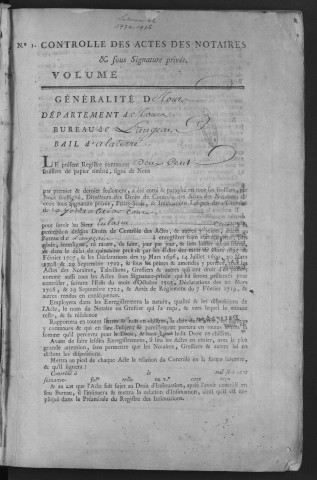 1774 (9 octobre)-1776 (19 août)