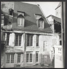 20 rue Briçonnet, façade côté jardin public après restauration.