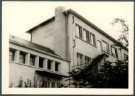 Le Mayet-de-Montagne, colonie de vacances : façade.