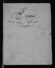 Pontçay. Naissances, mariages, décès, 1793-1806
