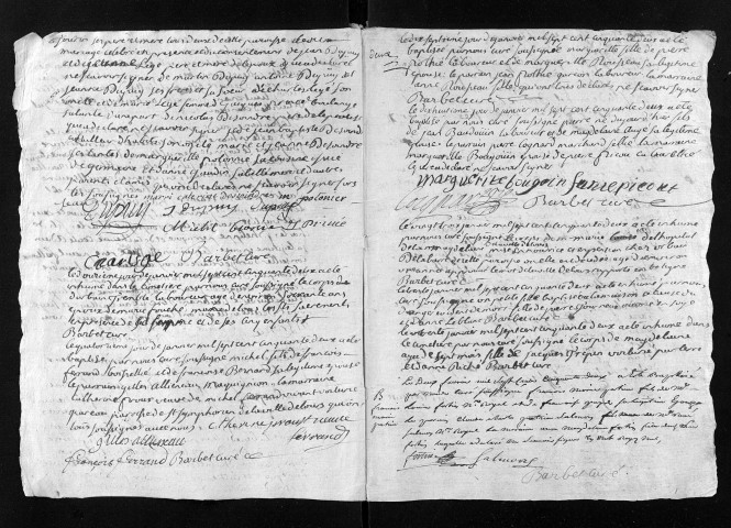Collection du greffe. Baptêmes, mariages, sépultures, 1752 - Les années 1742-1751 sont lacunaires dans cette collection