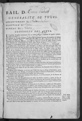 1757 (24 janvier)-1758 (6 novembre)