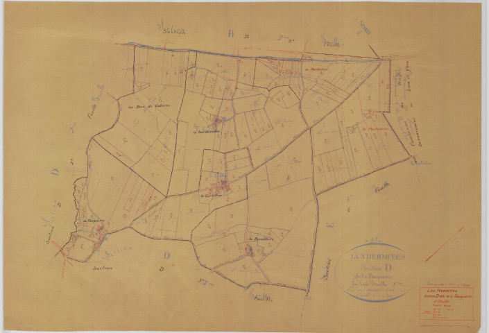 Section D, feuille 1