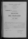 Mariages, 1943