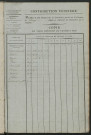 Matrice de rôle pour la contribution foncière, art. 1 à 205, 1811 ; matrice de rôle pour la contribution foncière et celle des portes et fenêtres.