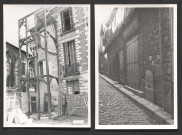 Association ouvrière des compagnons du Devoir, 8 rue Littré (façade ouest du bâtiment à l'angle des rues Paul-Louis Courier et des Carmes) ; 19 rue de la Paix.