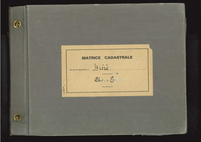 Comptes actifs Ci - E.