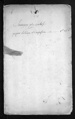 Collection du greffe. Baptêmes, mariages, sépultures, 1786