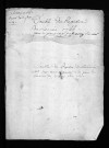 Collection du greffe. Baptêmes, mariages, sépultures, 1766-1767