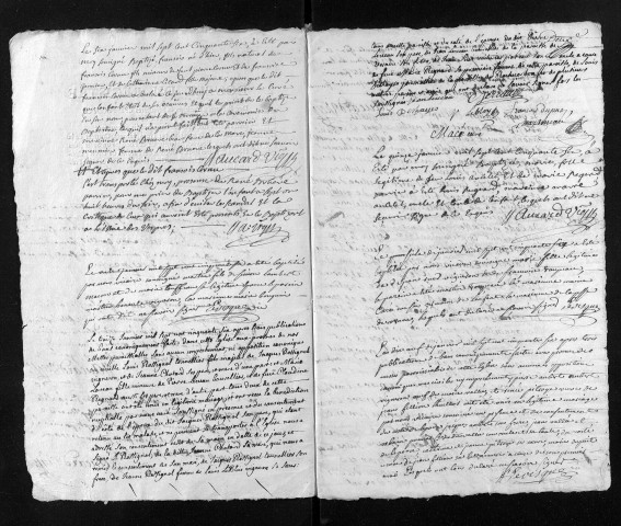 Collection du greffe. Baptêmes, mariages, sépultures, 1756