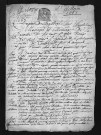 Baptêmes, mariages, sépultures, 1687