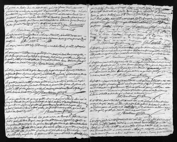 Collection du greffe. Baptêmes, mariages, sépultures, 1763