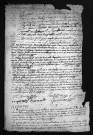 Baptêmes, mariages, sépultures, 1740