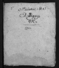 Baptêmes, mariages, sépultures, 1772