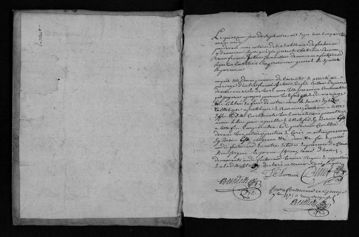 Collection communale. Baptêmes, mariages, sépultures, 1719-1736
