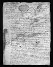 Collection du greffe. Baptêmes, mariages, sépultures, 1691 - L'année 1690 est lacunaire dans cette collection