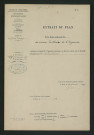 Extrait du plan des rivières de la Claise et de l'Egronne (17 février 1899)