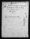 Baptêmes, mariages, sépultures, 1753