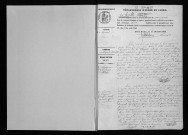 Naissances, 1837-1889 - Lacune : actes n° 1 à 4 de l'année 1884.
