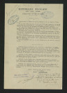 Arrêté préfectoral autorisant la modification du vannage de rive droite du bief (21 juillet 1910)