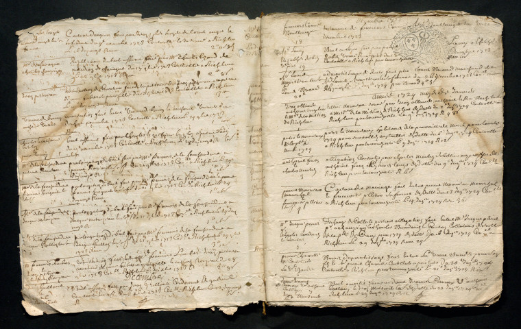 4 octobre 1723-mars 1728