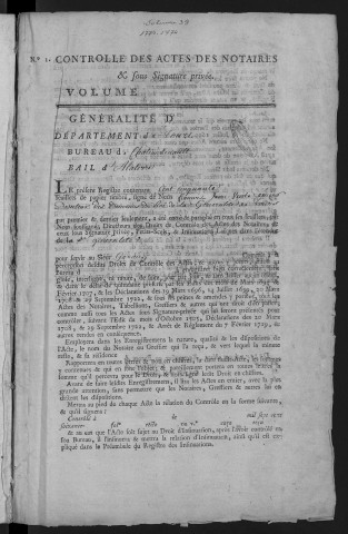 1773 (1er janvier)-1774 (7 décembre)