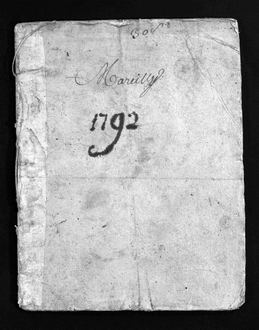 Collection du greffe. Baptêmes, mariages, sépultures, 1792