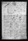 Collection du greffe. Baptêmes, mariages, sépultures, 1681