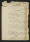 Travaux prescrits par l'ordonnance royale du 10 mars 1837, contrôle de l'administration (14 mai 1842)