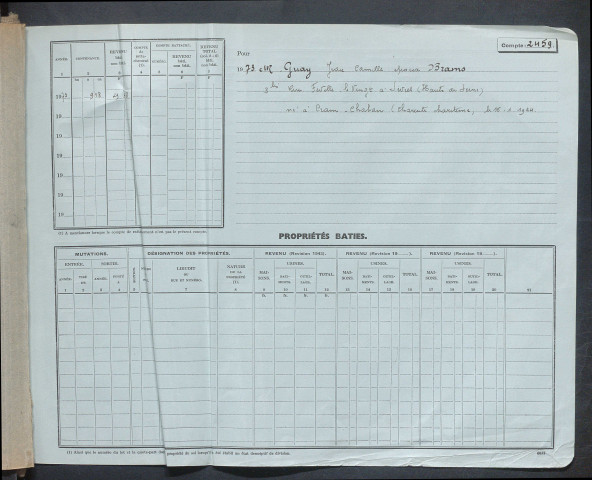 Comptes actifs Gue - Man.