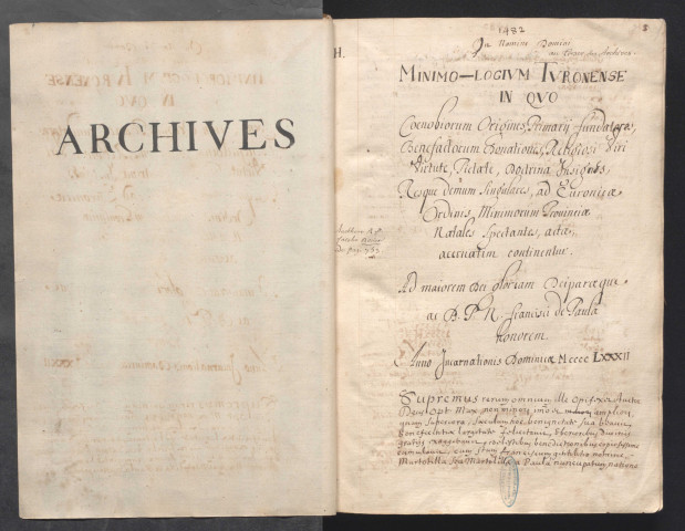 Historique des Minimes de Tours