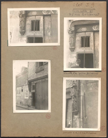 32 rue Briçonnet, îlot J9, parcelle 6.