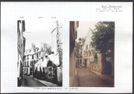 27, 28 et 31 rue Briçonnet vue vers le sud à droite des 31 et 27.