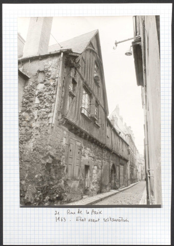 21 rue de la Paix, état avant restauration.