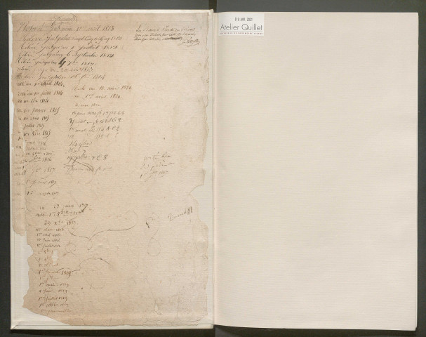 Table des baux de toute nature