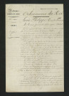Ordonnance royale valant règlement d'eau (25 septembre 1833)