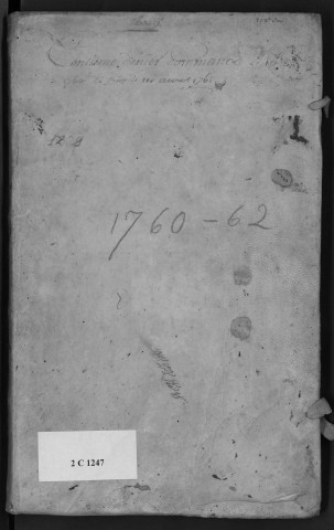 1760 (10 octobre)-1762 (1er avril)